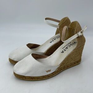 Viscata Barcelona Paloma Suede Wedges 41 10 US Espadrilles Made in …